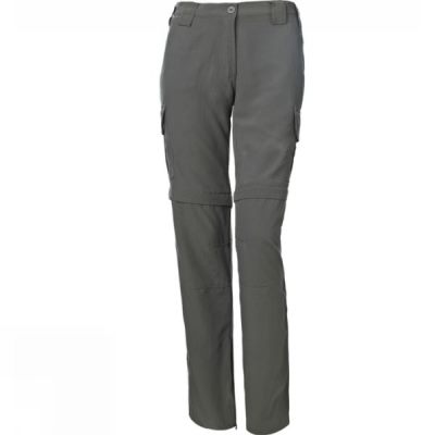 Pantalones Ayacucho Naryn Zip Off Mujer - Gris Oscuro - Chile TIF516974